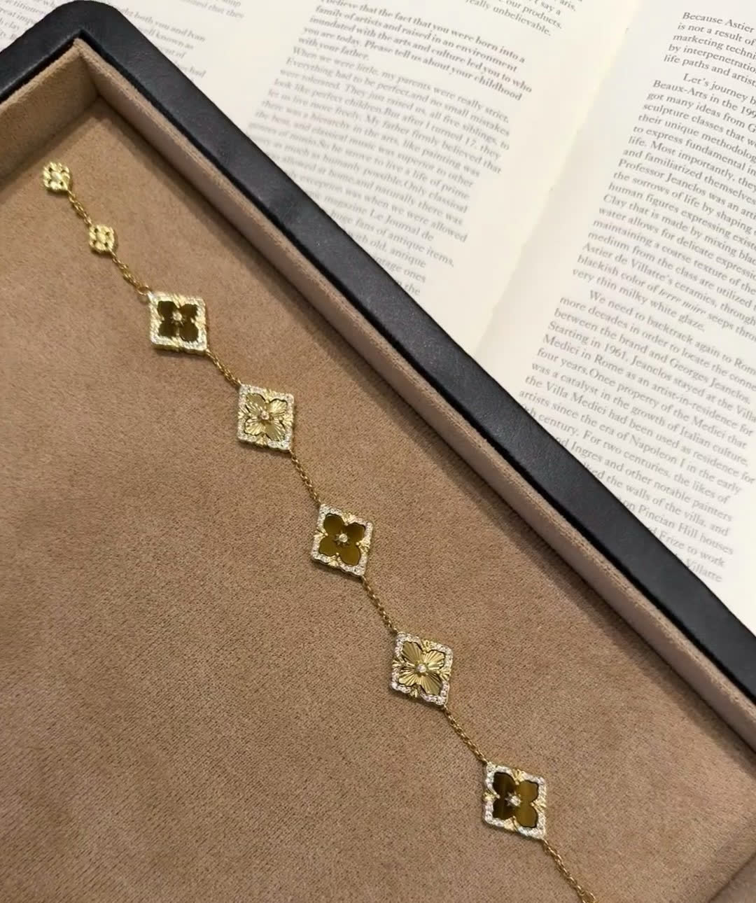 Van Cleef & Arpels Vintage Alhambra Yellow Gold Bracelet
